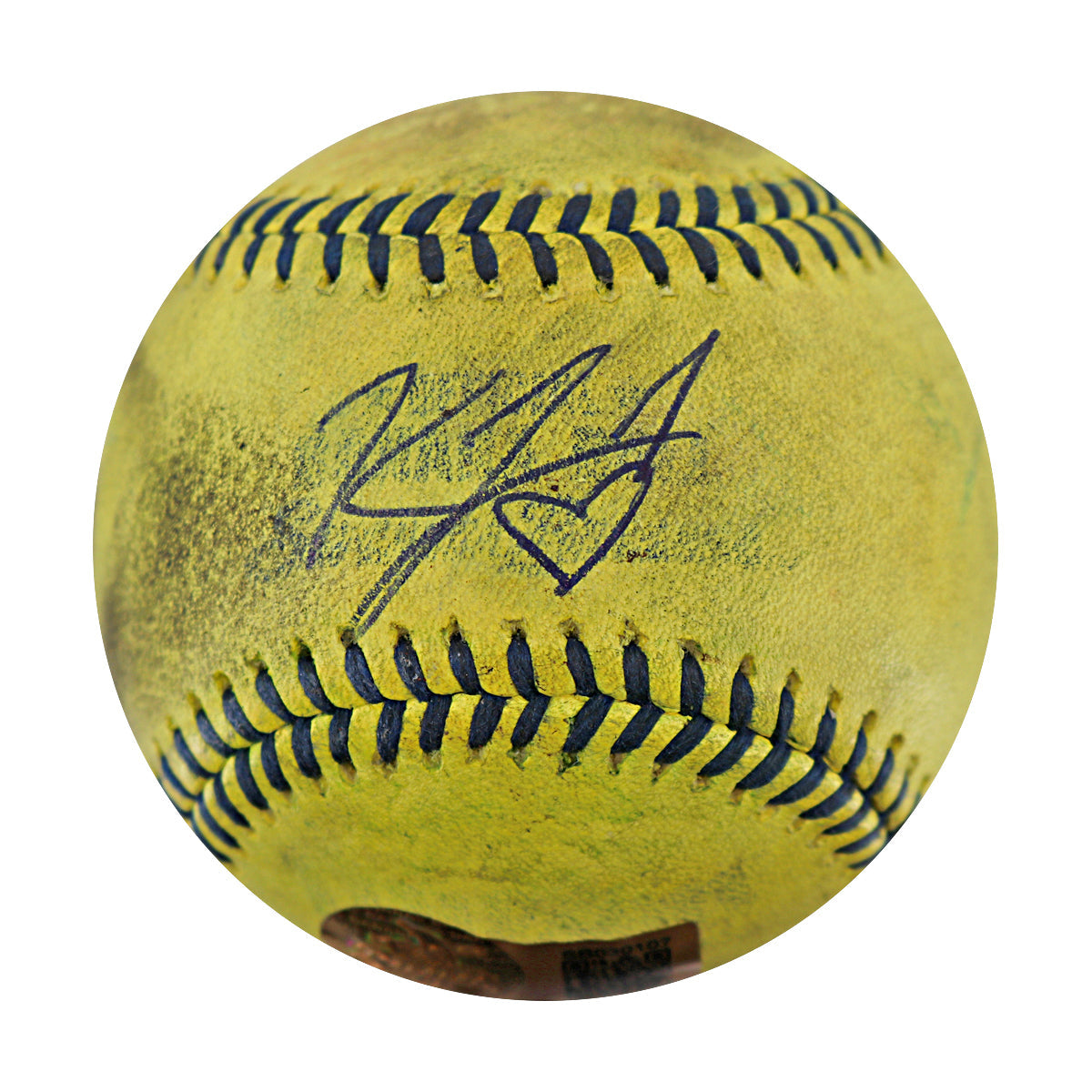 Kyle "KJ" Jackson Autographed Game Used Banana Ball 5.23.25 Kauffman Stadium-2