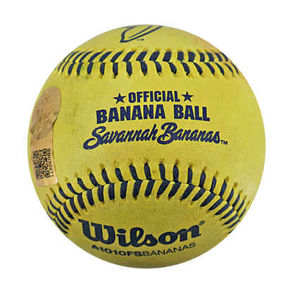 Olson, Jones Dual Signed Game Used Banana Ball 5.23.25 Kauffman Stadium  