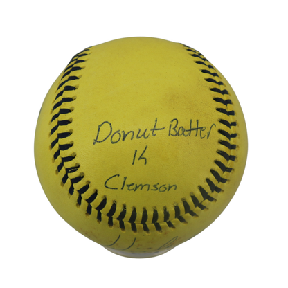 Noah Niznik Autographed Game Used Banana Ball w/Case 4.26.25 Memorial Stadium 