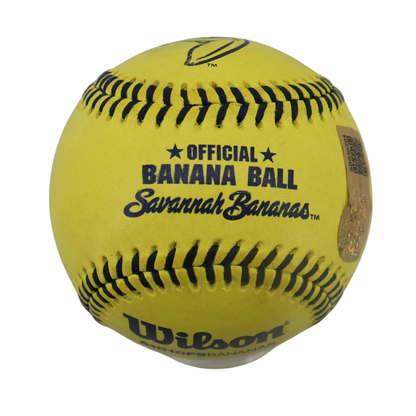 Noah Niznik Autographed Game Used Banana Ball w/Case 4.26.25 Memorial Stadium 