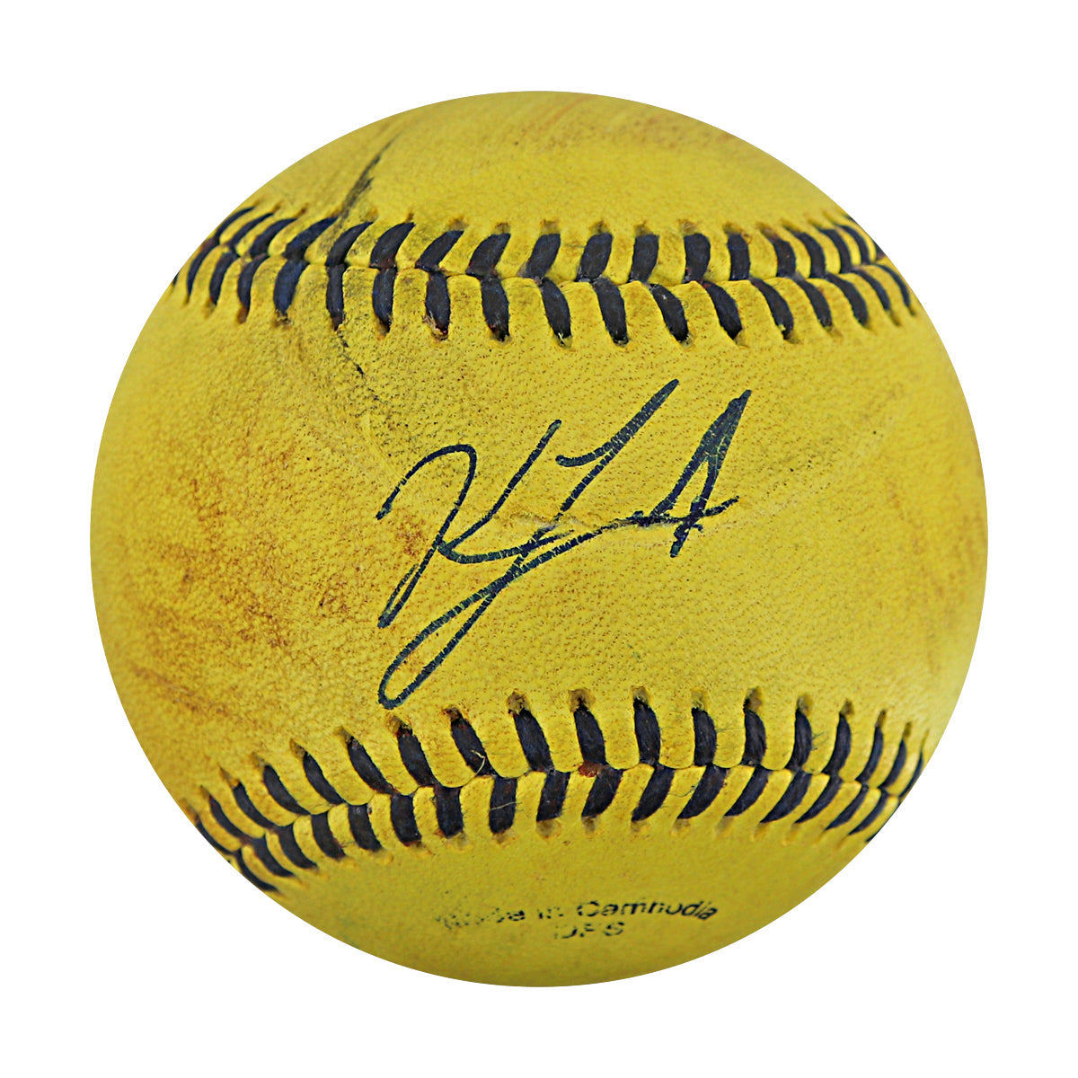 Kyle KJ Jackson Autographed Game Used Banana Ball 6.27.25 Nationals Park 