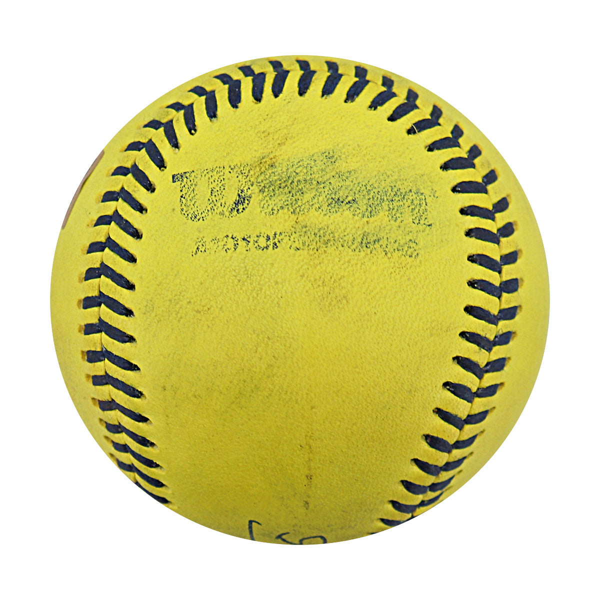 DR Meadows Autographed Game Used Banana Ball w/Case 7.5.25 Fenway Park