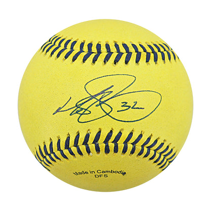 Matt Barnes Autographed Game Used Banana Ball w/Case 7.5.25 Fenway Park