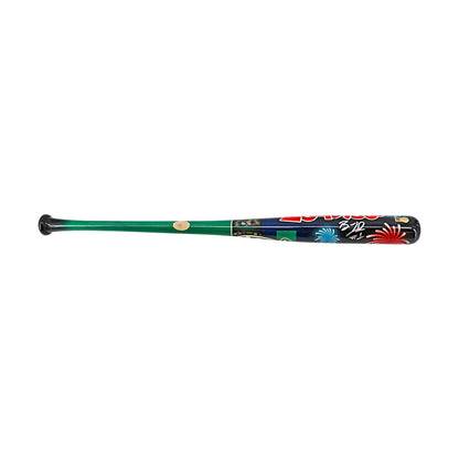 Bill Leroy Autographed Custom "Boston" GU Bat 7.5.25 Fenway Park
