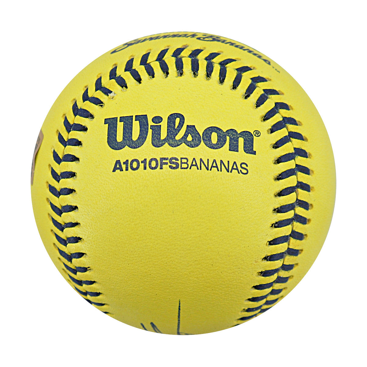 Keith Foulke Autographed Game Used Banana Ball w/Case 7.5.25 Fenway Park