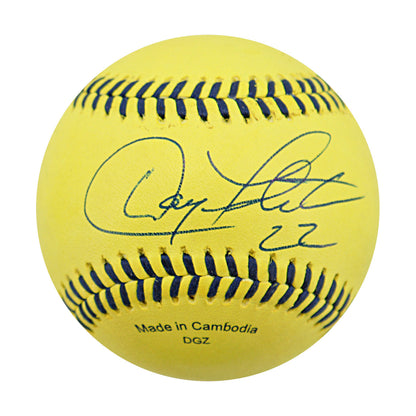 Doug Flutie Autographed Game Used Banana Ball 7.5.25 Fenway Park