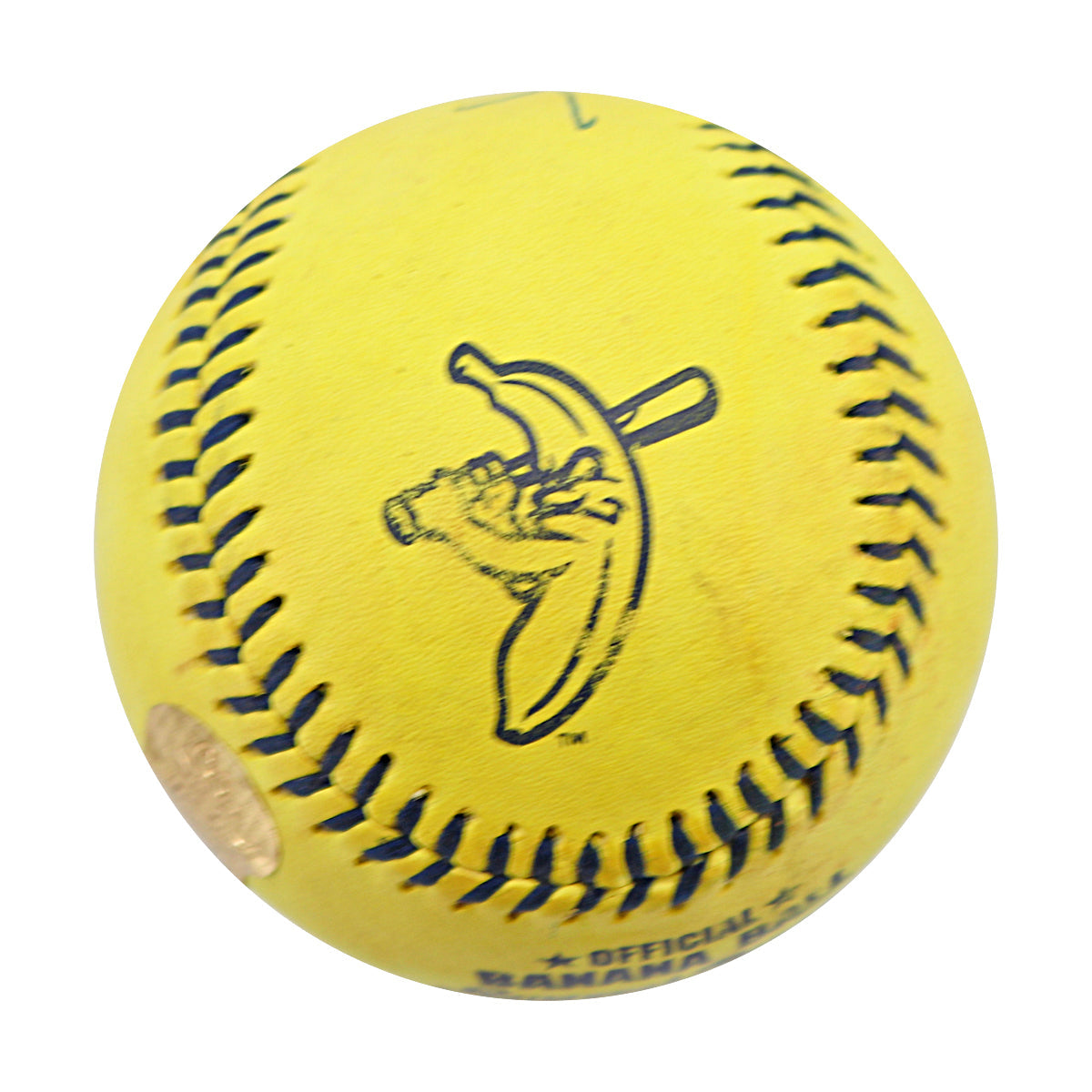 Johnny Damon Autographed Game Used Banana Ball 7.6.25 Fenway Park