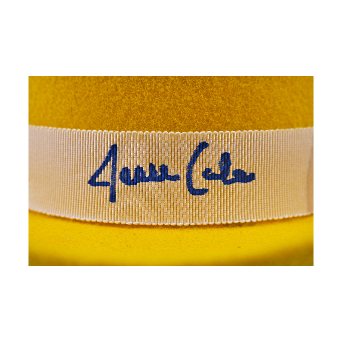 Jesse Cole Autographed Cole's Iconic Yellow Hat Game Used 7.19.25 Busch Stadium 