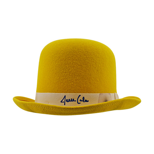 Jesse Cole Autographed Cole's Iconic Yellow Hat Game Used 7.19.25 Busch Stadium 