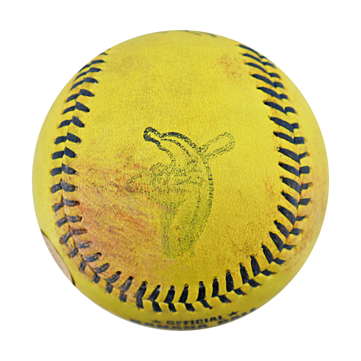 Kyle KJ Jackson Signed Inscribed GU Banana Ball 7.27.25 Citizens Bank Park