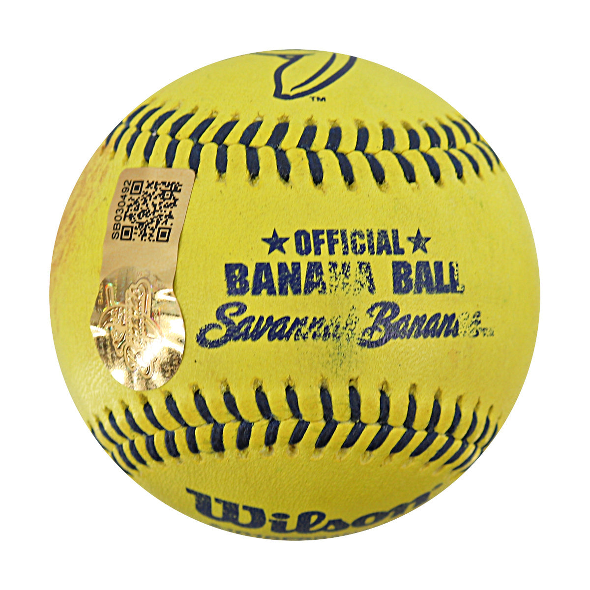 Noah Niznik Autographed Game Used Banana Ball w/Case 8.1.25 Camden Yards 