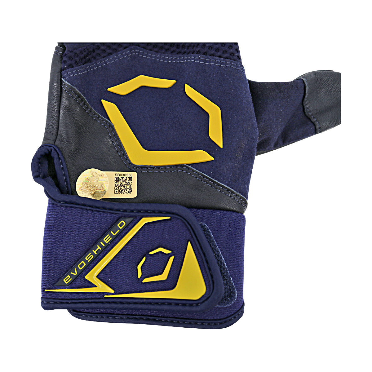 Nick Markakis Autographed Game Used Pair of Batting Gloves 8.2.25 Camden Yards 