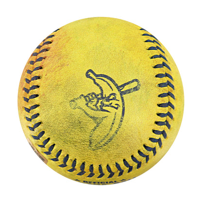 Ryan Cox Autographed Game Used Banana Ball w/Case 8.2.25 Camden Yards