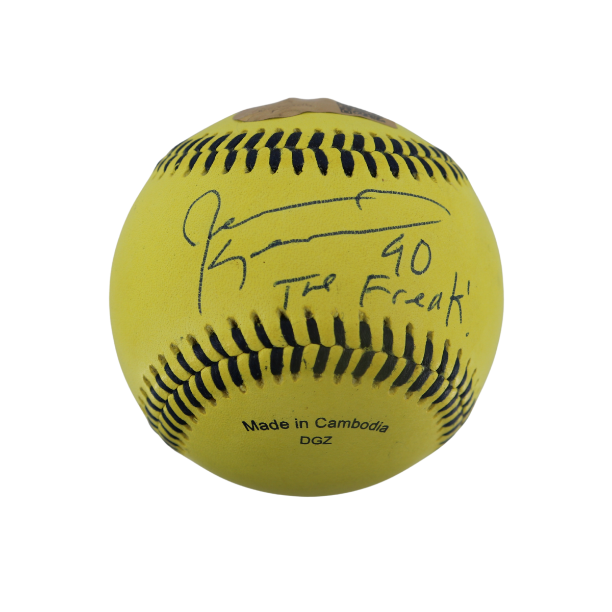 Jevon Kearse Autographed Game Used Banana Ball w/Case 5.10.25 Nissan Stadium 