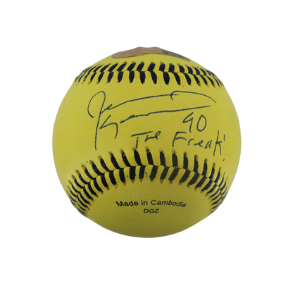 Jevon Kearse Autographed Game Used Banana Ball w/Case 5.10.25 Nissan Stadium 