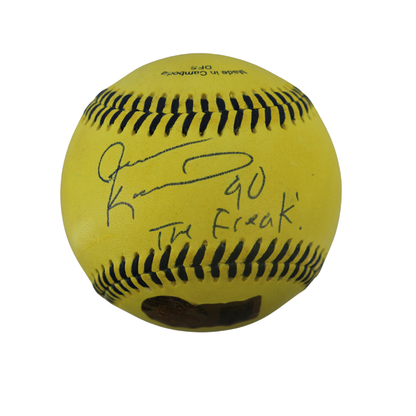 Jevon Kearse Autographed Game Used Banana Ball w/Case 5.10.25 Nissan Stadium 