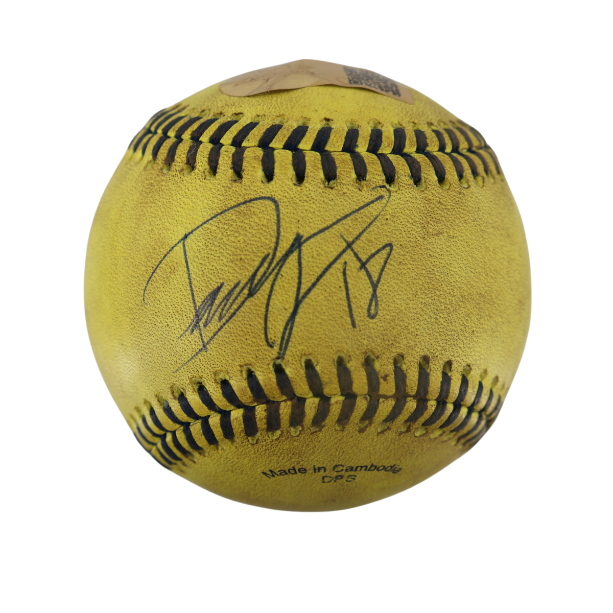 Danny Hosley Autographed  Game Used Banana Ball w/Case 5.10.25 Nissan Stadium 