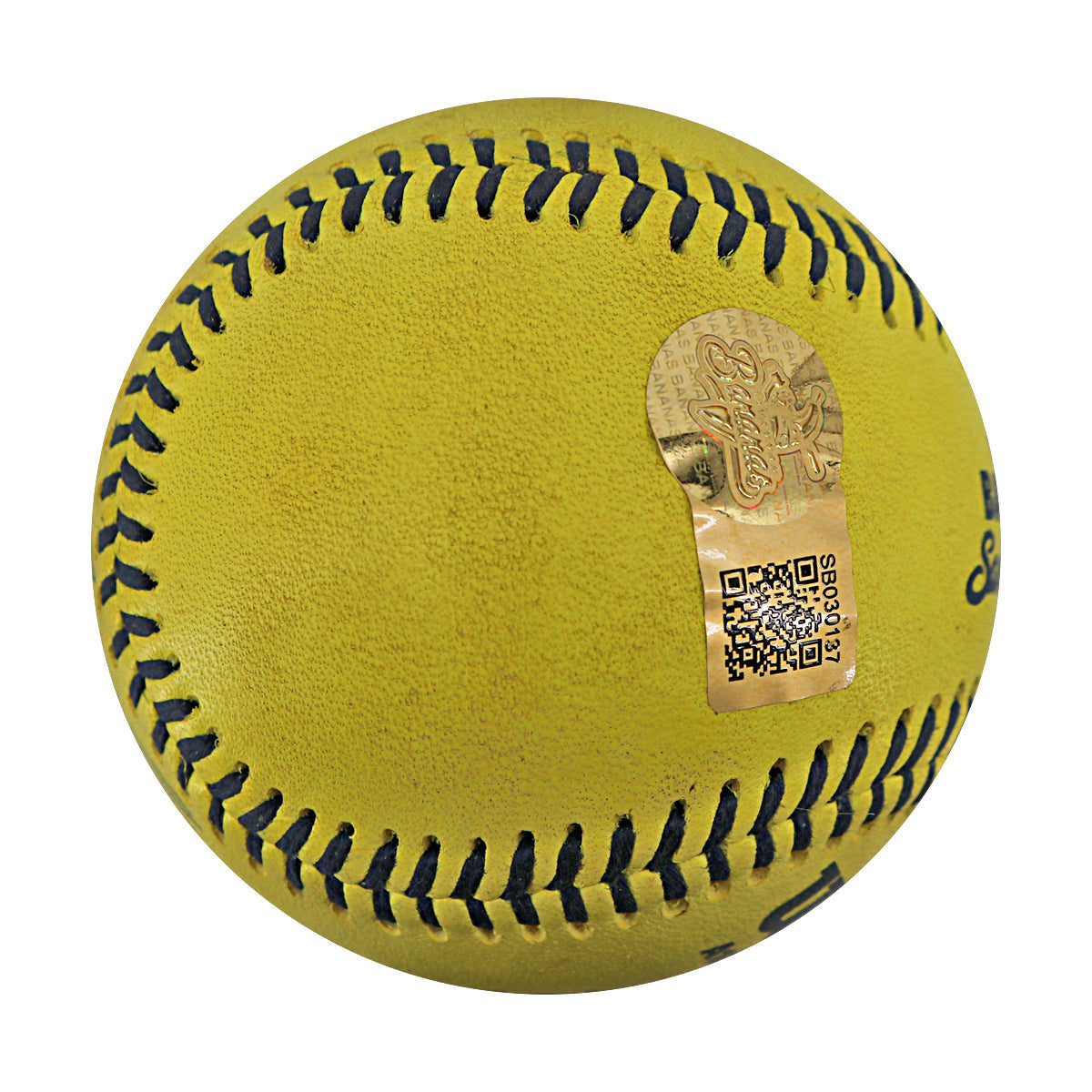 Bert Kreischer Signed Inscribed Game Used Banana Ball 5.30.25 Angel Stadium 