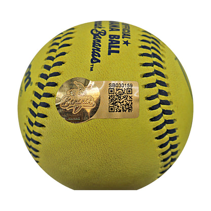 John Lackey Signed Inscribed Game Used Banana Ball 5.31.25 Angel Stadium 