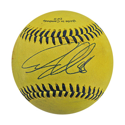 Greg Olsen Jonathan Stewart Signed GU Banana Ball 6.6.25 BOA Stadium 