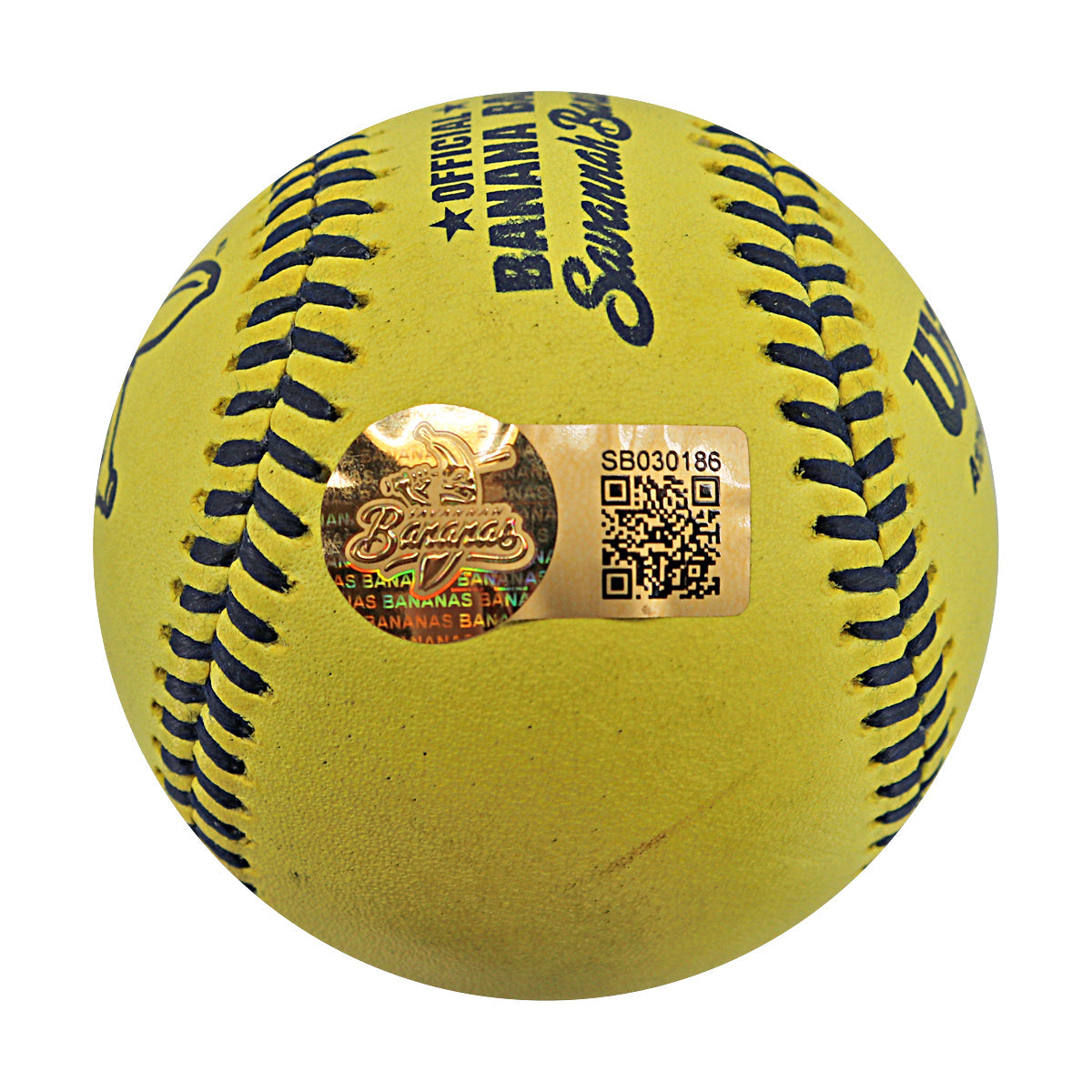 Jonathan Stewart Signed Game Used Banana Ball 6.6.25 Bank of America Stadium