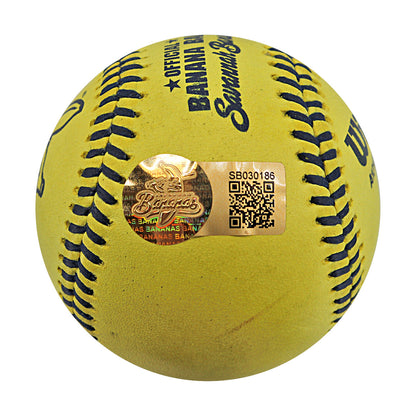 Jonathan Stewart Signed Game Used Banana Ball 6.6.25 Bank of America Stadium