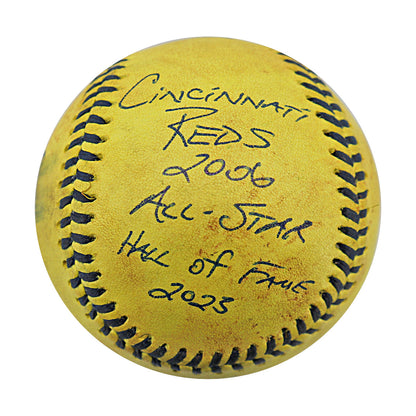 Bronson Arroyo Signed Inscribed GU Banana Ball 6.13.25 Great American Ball Park 