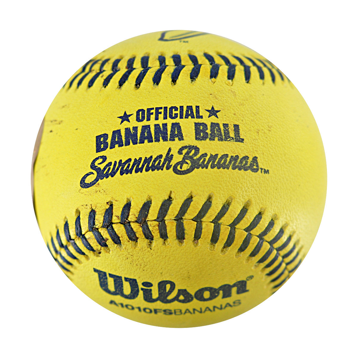 Ubaldo Jiminez Bananas Autographed Official Banana Ball 8.9.25 Coors Field 