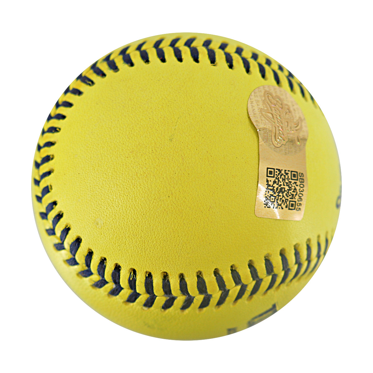 Vinny Castillo Bananas Autographed Official Banana Ball 8.9.25 Coors Field 
