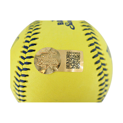 Vinny Castillo Bananas Autographed Official Banana Ball 8.9.25 Coors Field 