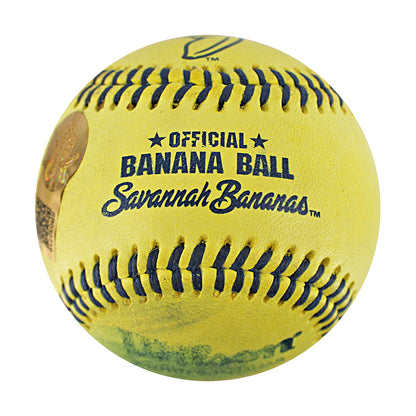 Andy Archer Bananas Autographed Game Used Official Banana Ball 8.29.25 PNC Park 