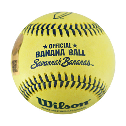 Bowen Horton Bananas Autographed Inscribed Game Used Official Banana Ball 8.29.25 PNC Park 