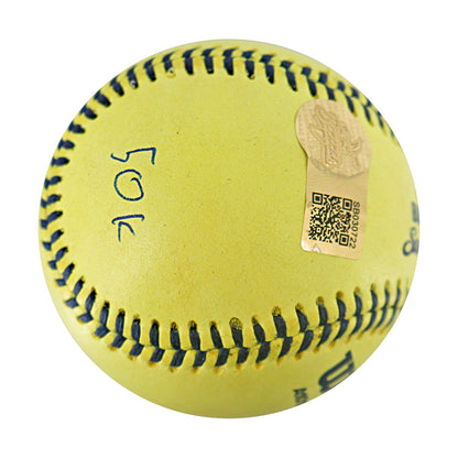 Bowen Horton Bananas Autographed Inscribed Game Used Official Banana Ball 8.29.25 PNC Park 