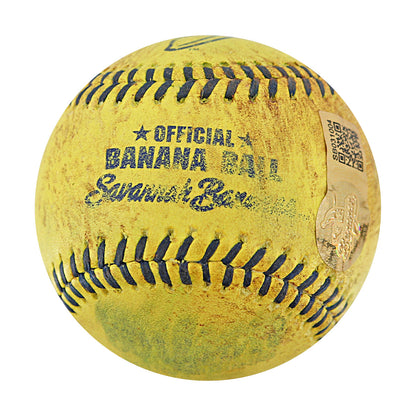 Andre Johnson Bananas Autographed Game Used Official Banana Ball 9.26.25 Houston, TX 