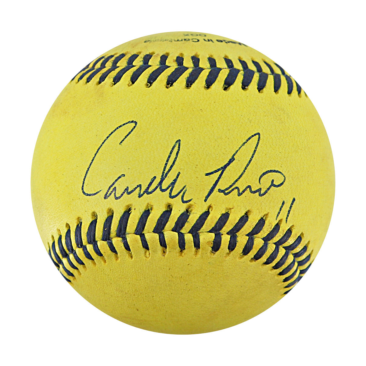 Correlle Prime Bananas Autographed Game Used Official Banana Ball 9.27.25 Houston, TX 