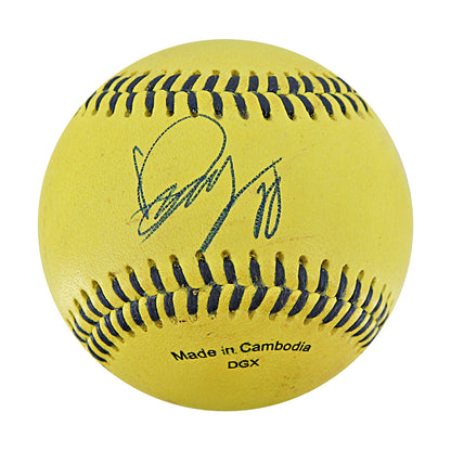 Dan Hosley Bananas Autographed Game Used Official Banana Ball 9.27.25 Houston, TX 