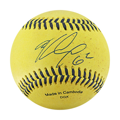 Ryan Cox Bananas Autographed Game Used Official Banana Ball 9.27.25 Houston, TX 