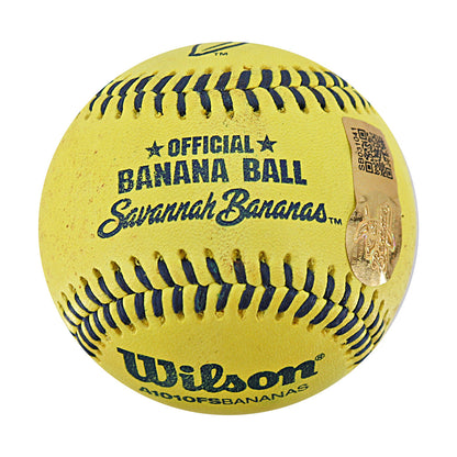Correlle Prime Bananas Autographed Game Used Official Banana Ball 9.27.25 Houston, TX 