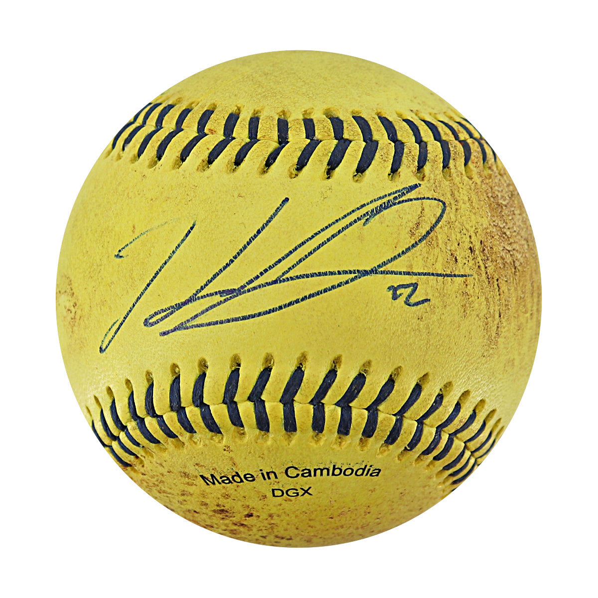 Kyle Luigs Bananas Autographed Game Used Official Banana Ball 9.27.25 Houston, TX 