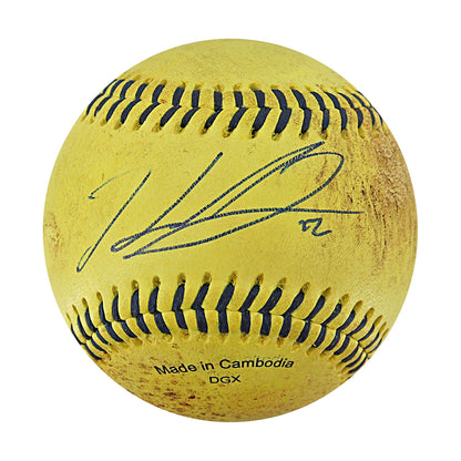 Kyle Luigs Bananas Autographed Game Used Official Banana Ball 9.27.25 Houston, TX 