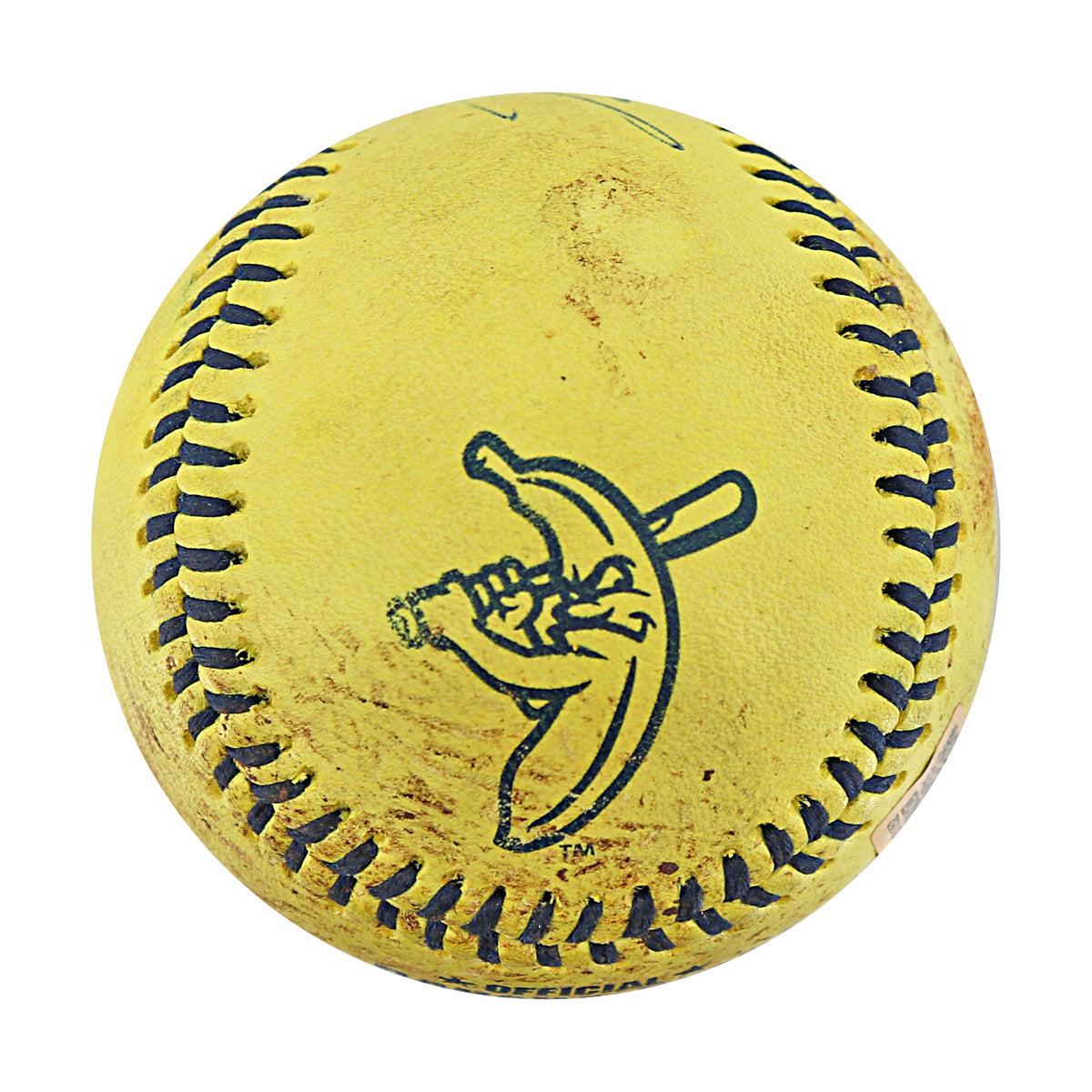 Kyle Luigs Bananas Autographed Game Used Official Banana Ball 9.27.25 Houston, TX 