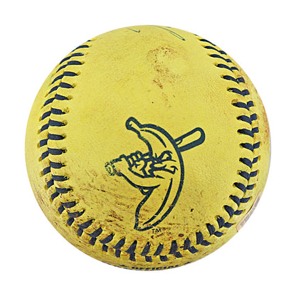 Kyle Luigs Bananas Autographed Game Used Official Banana Ball 9.27.25 Houston, TX 