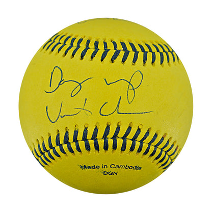Vincent Chapman Savannah Bananas Autographed Inscribed Official Banana Ball 2.27.26 FSU Tallahassee Florida