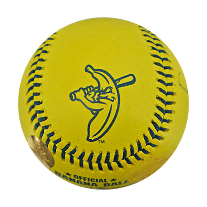 Vincent Chapman Savannah Bananas Autographed Inscribed Official Banana Ball 2.27.26 FSU Tallahassee Florida