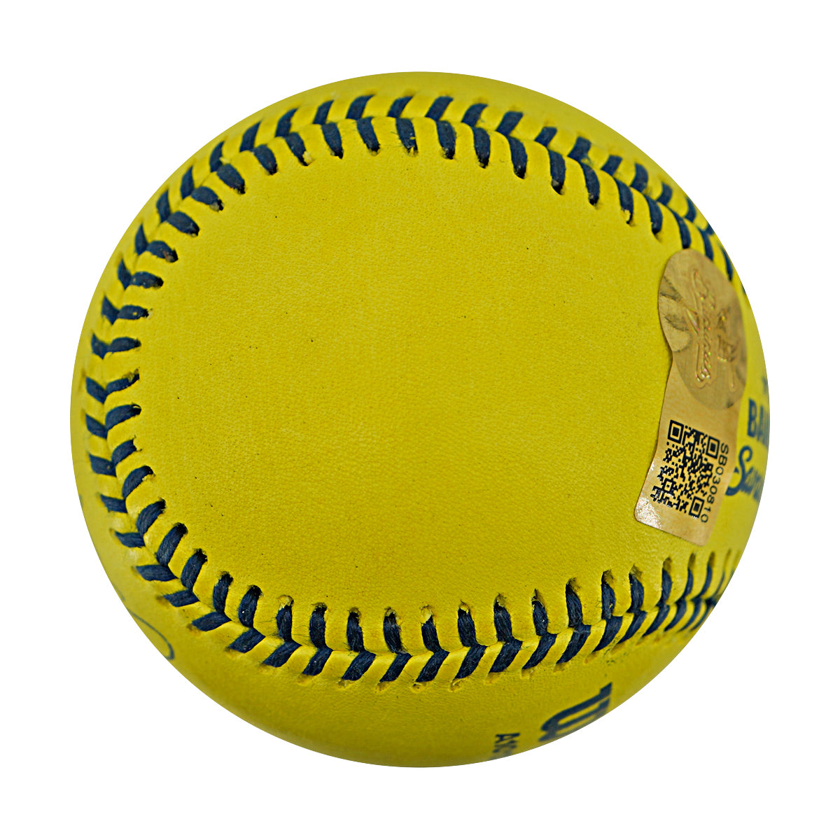 Vincent Chapman Savannah Bananas Autographed Inscribed Official Banana Ball 2.27.26 FSU Tallahassee Florida