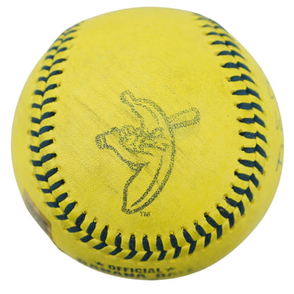 Adam Virant Savannah Bananas Autographed Inscribed Official Banana Ball 2.27.26 FSU Tallahassee Florida