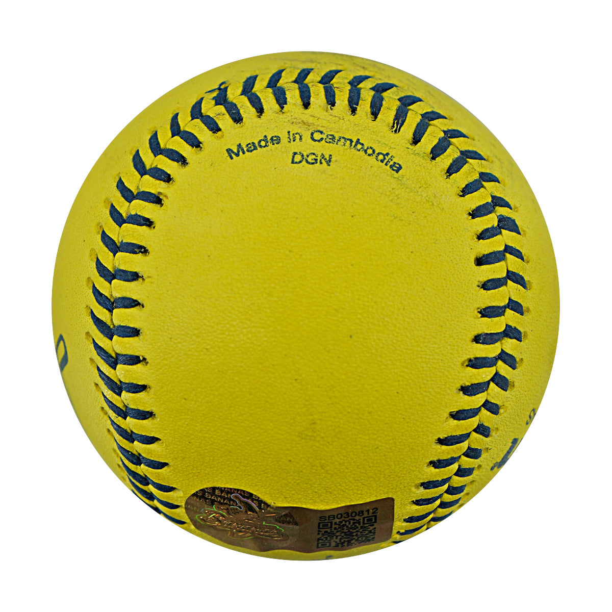 Adam Virant Savannah Bananas Autographed Inscribed Official Banana Ball 2.27.26 FSU Tallahassee Florida