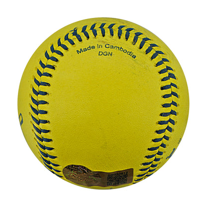 Adam Virant Savannah Bananas Autographed Inscribed Official Banana Ball 2.27.26 FSU Tallahassee Florida