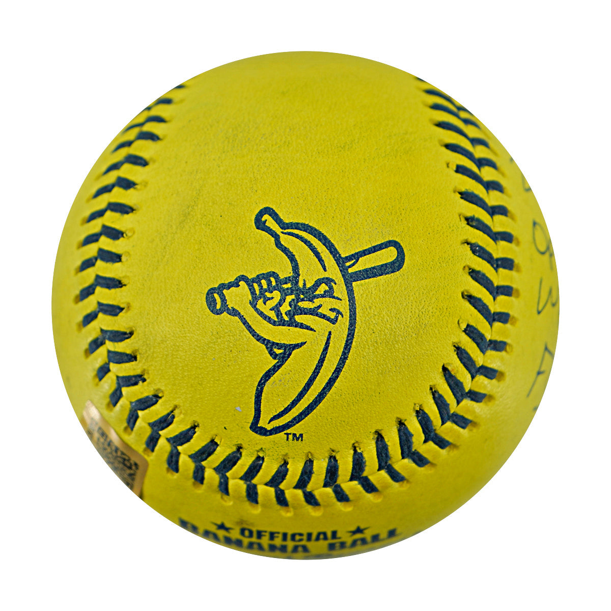 Adam Virant Savannah Bananas Autographed Inscribed Official Banana Ball 2.27.26 FSU Tallahassee Florida (Copy)
