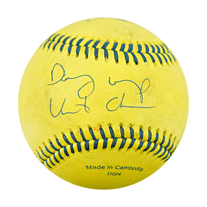 Vincent Chapman Savannah Bananas Autographed Inscribed Official Banana Ball 2.28.26 FSU Tallahassee Florida